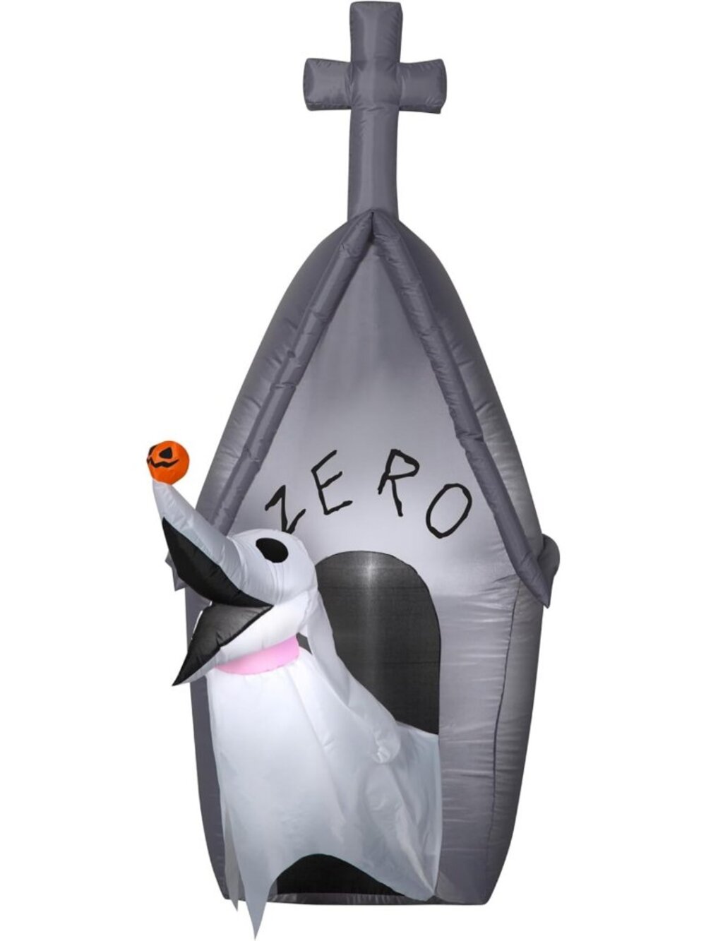 5' Inflatable Halloween Nightmare Ghost Dog in Doghouse Yard Decor - Spooky Fun!